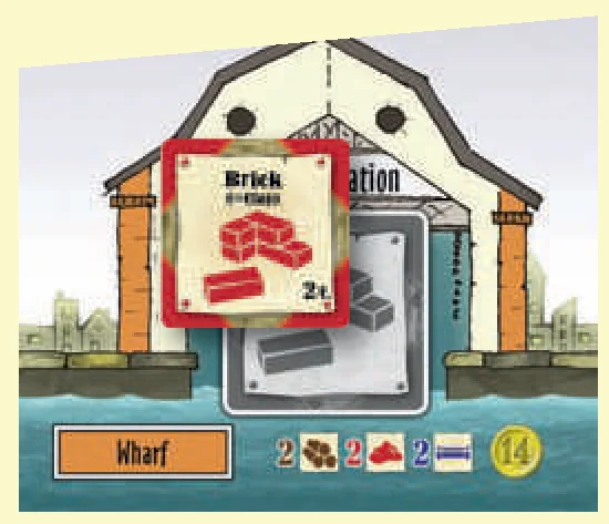 Modernized Wharf with Brick