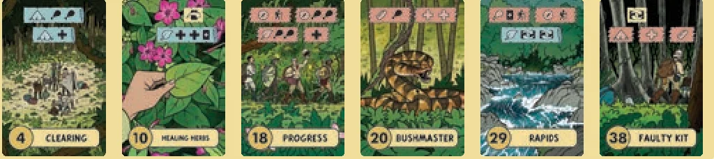 morning cards numerical arrangement example