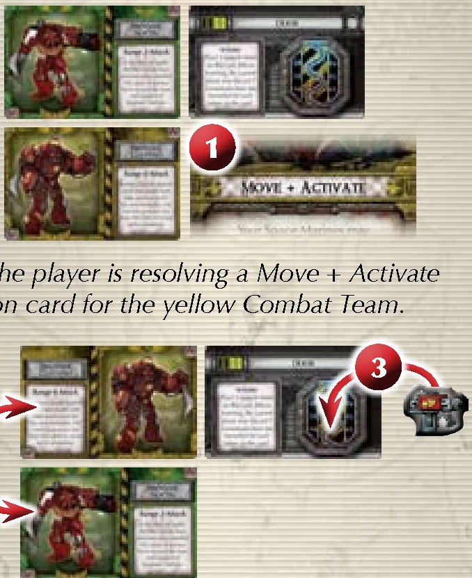 Move and Activate Terrain Example