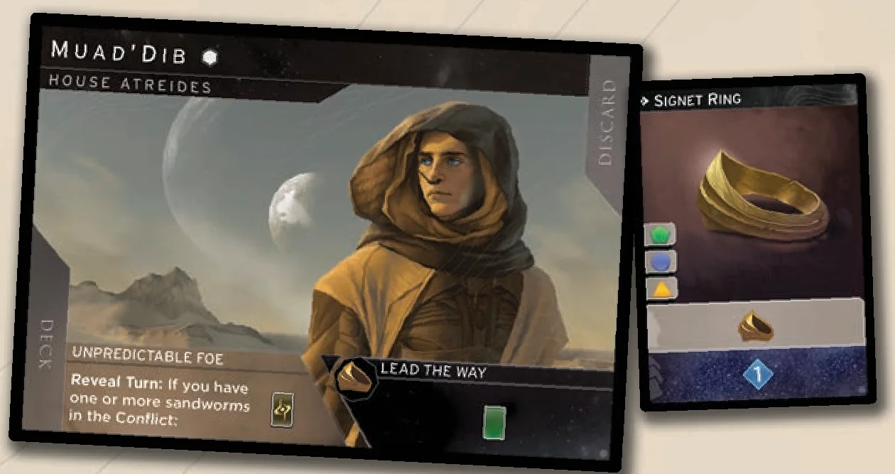 Muad'Dib Leader Card Example