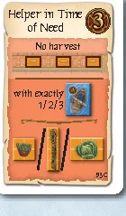 Occupation card Helper in Time of Need