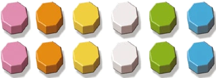 Octagonal action markers