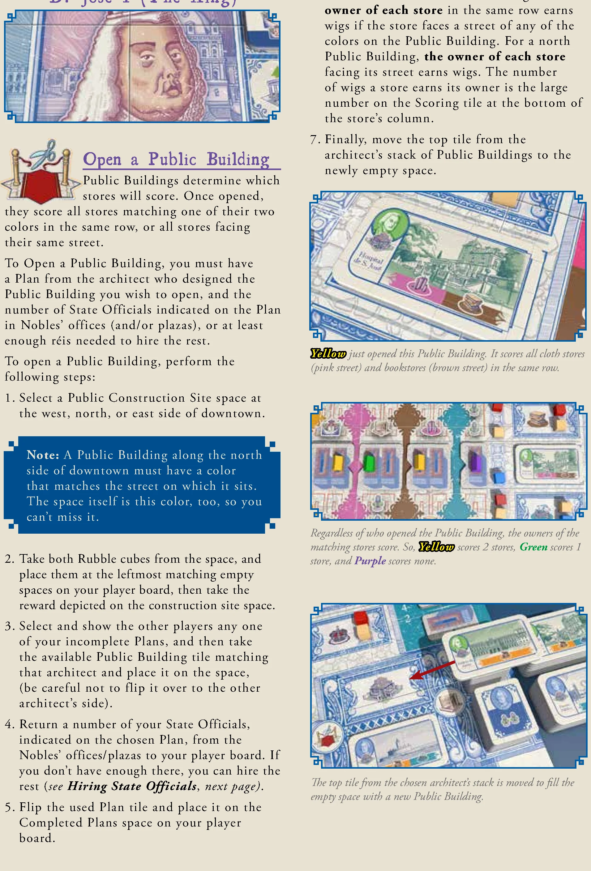 Open a Public Building Details and Row/Street Scoring
