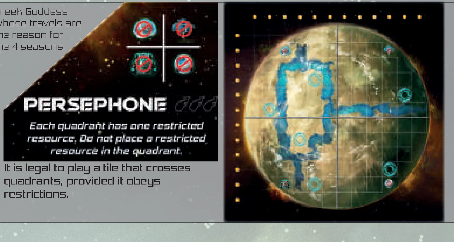 persephone planet board