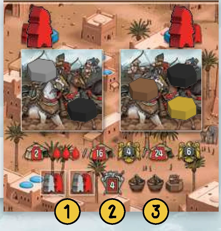 Persia settlement raid requirements