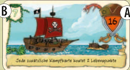 Pirate card anatomy example