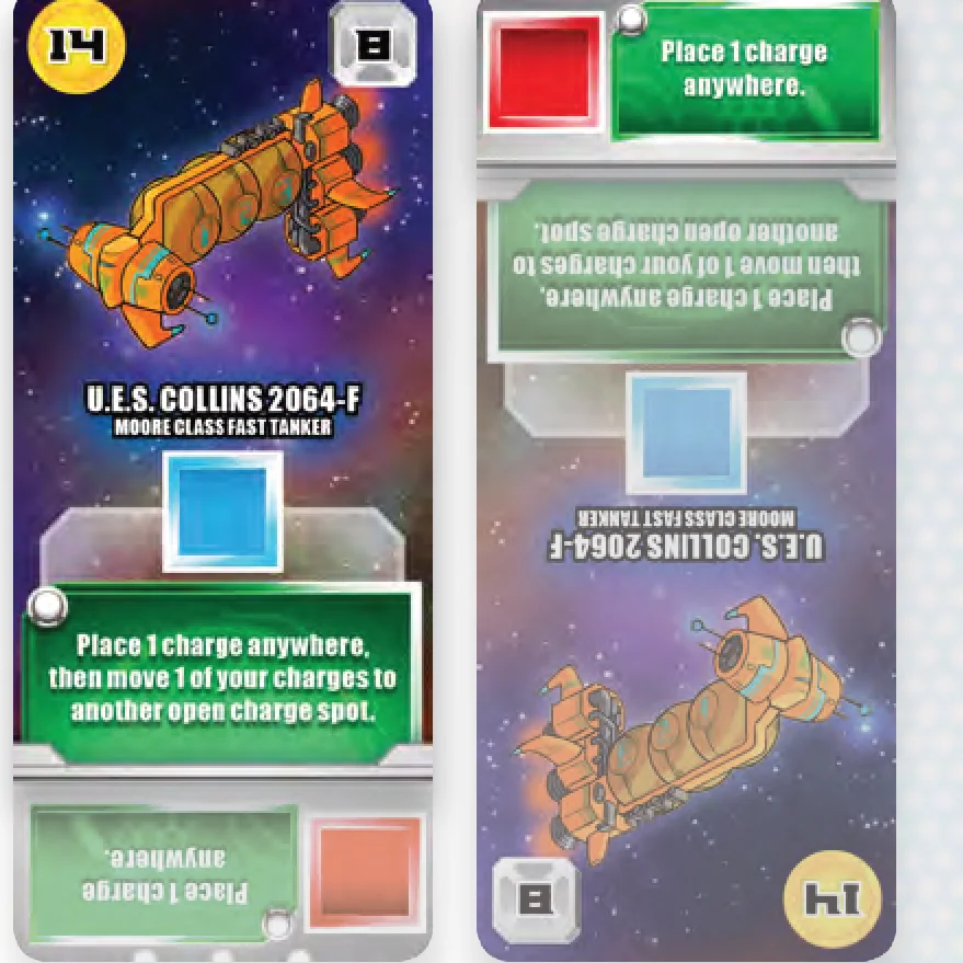 Place one charge anywhere card example