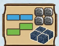 Placement rules bar (green and blue goods)