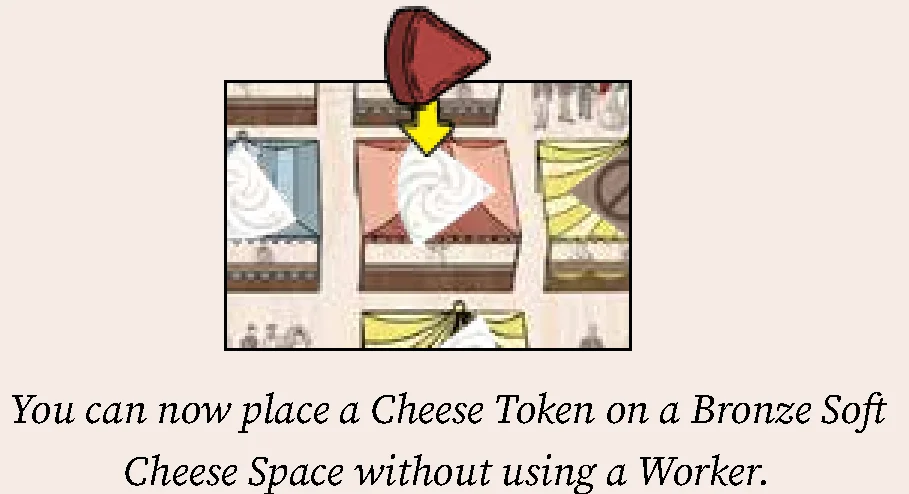 Placing Bonus Cheese Example