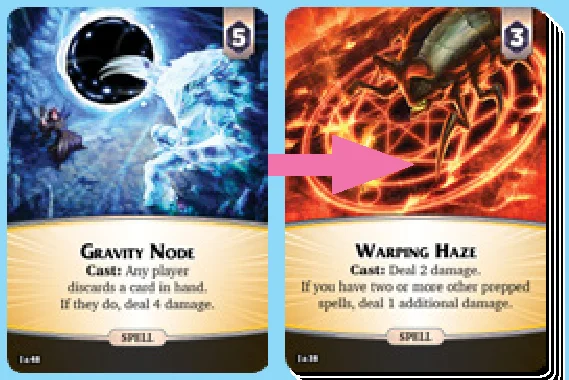 Placing gained Gravity Node into discard pile