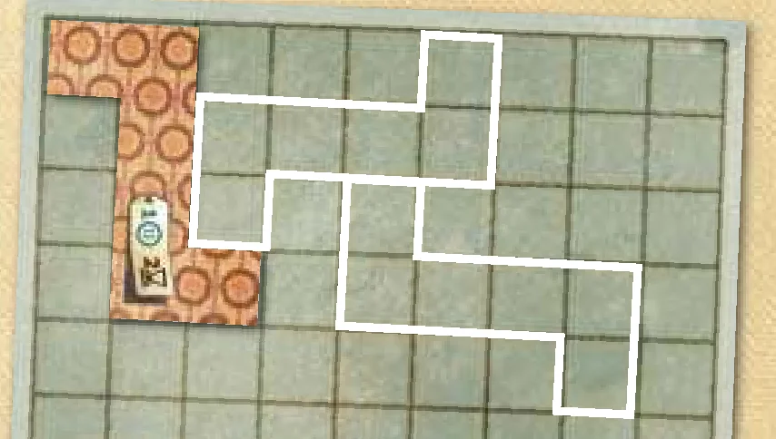 Placing patch on quilt board
