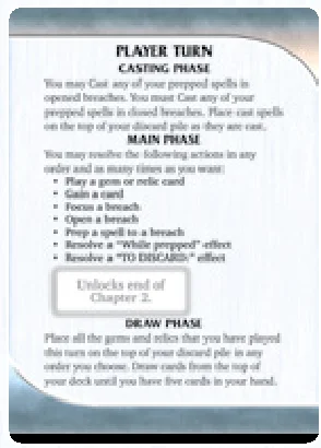 Player aid cards