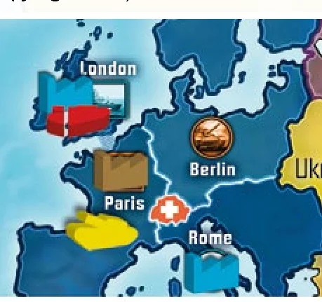 Production example on European provinces