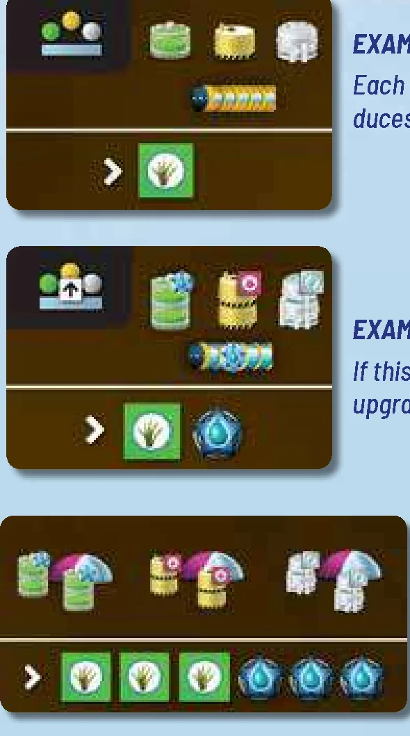 Production Examples for Buildings and Farms