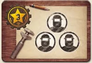 Project tile: 3 assistants recruited