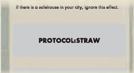 protocol straw example