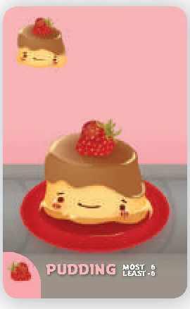 Pudding card