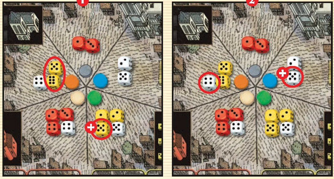 Purchasing dice from other players example