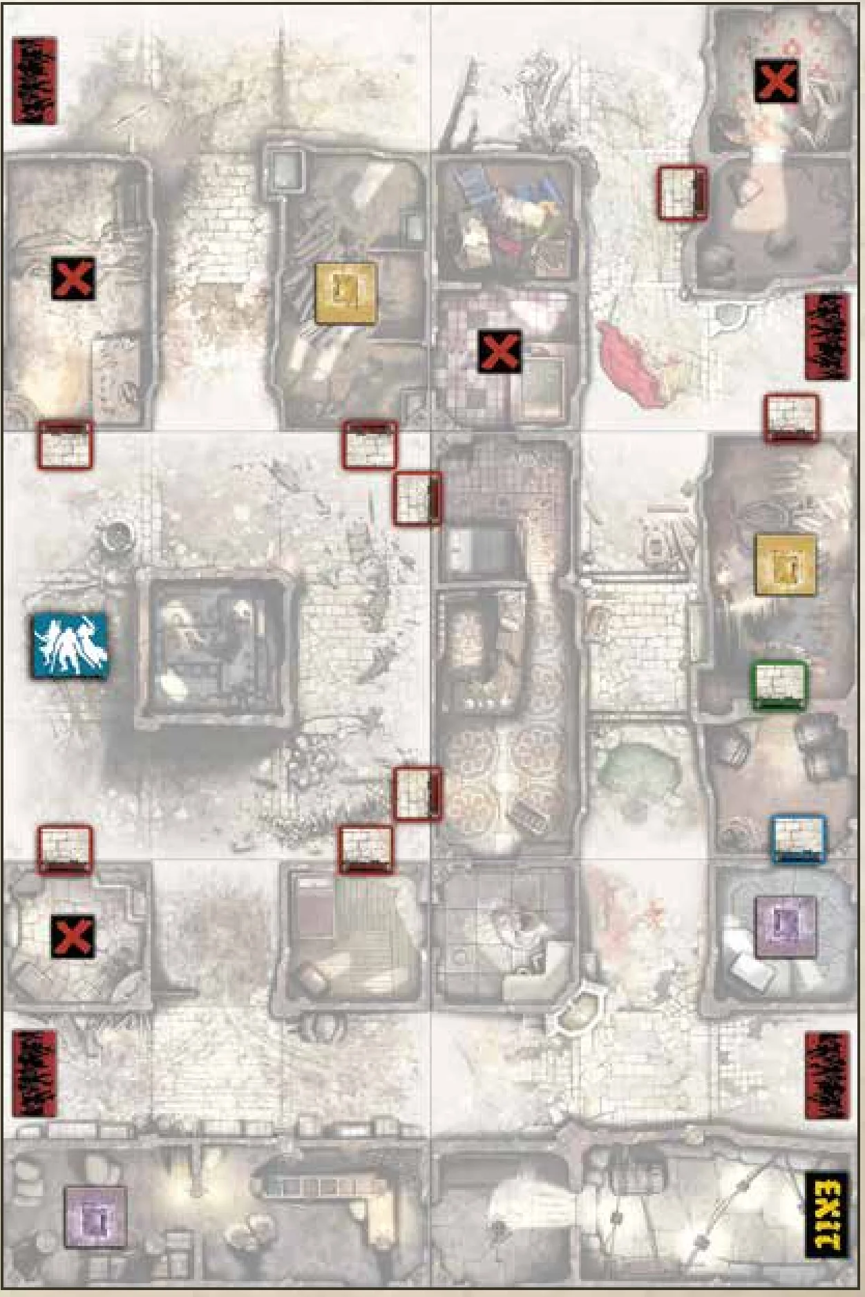 Quest 6 Map: In Caligine Abditus