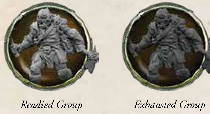 Readied and Exhausted Enemy Portrait Comparison