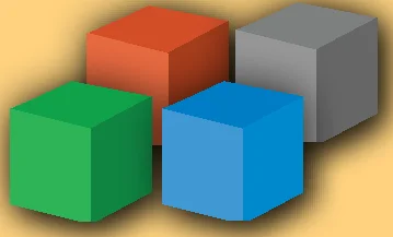 Resource cubes component