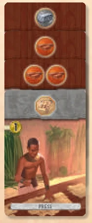Resource production card column example