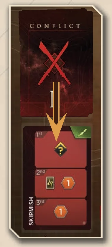 Revealed Conflict Card