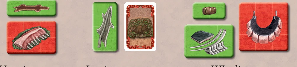 Rewards for Hunting, Snare, Whaling