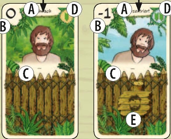 Robinson starting cards and aging cards anatomy