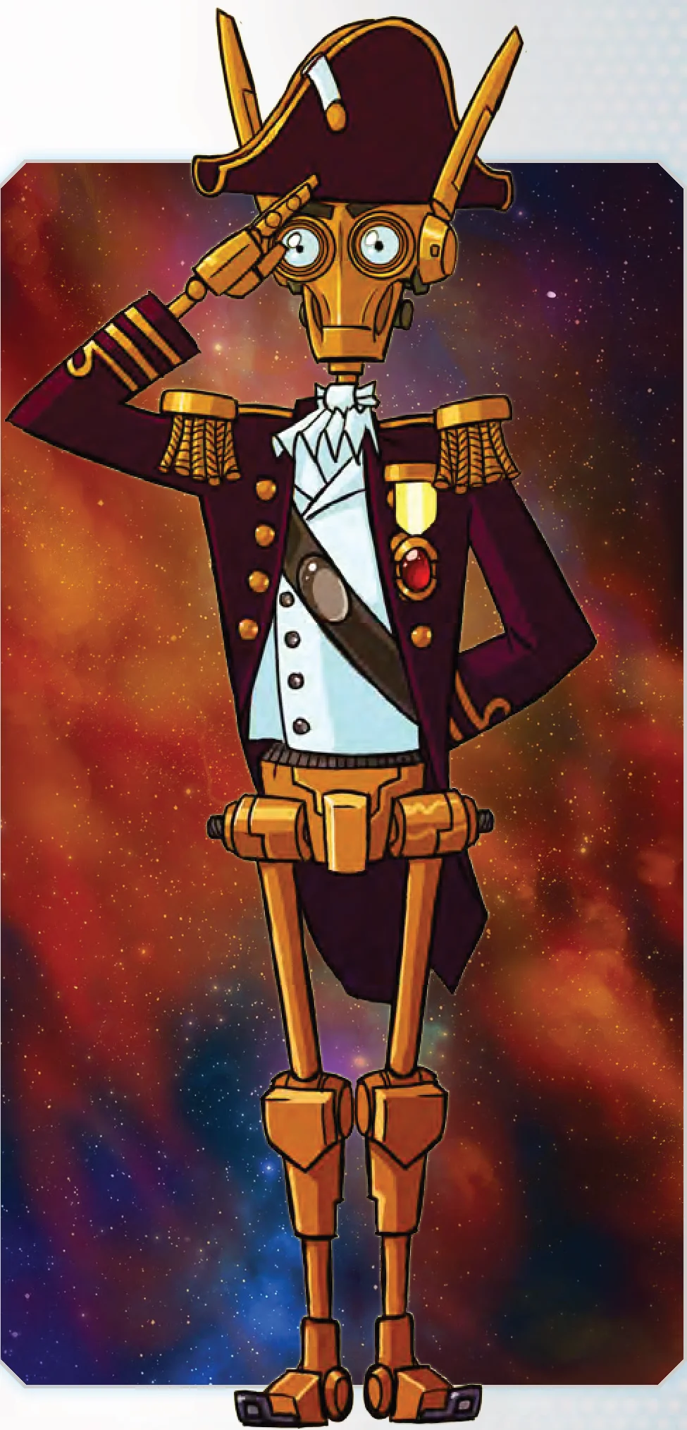Robot Commodore illustration