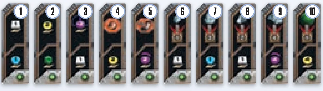 Round Boosters Display