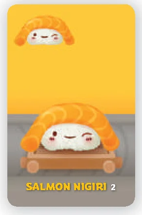 Salmon Nigiri card