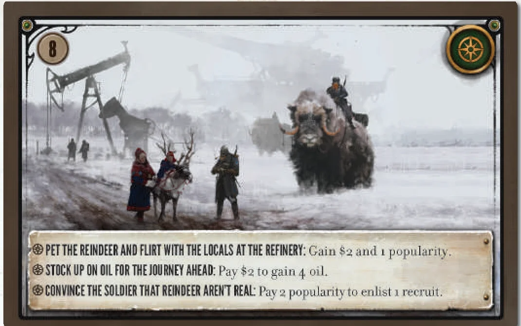 Sample Encounter Card