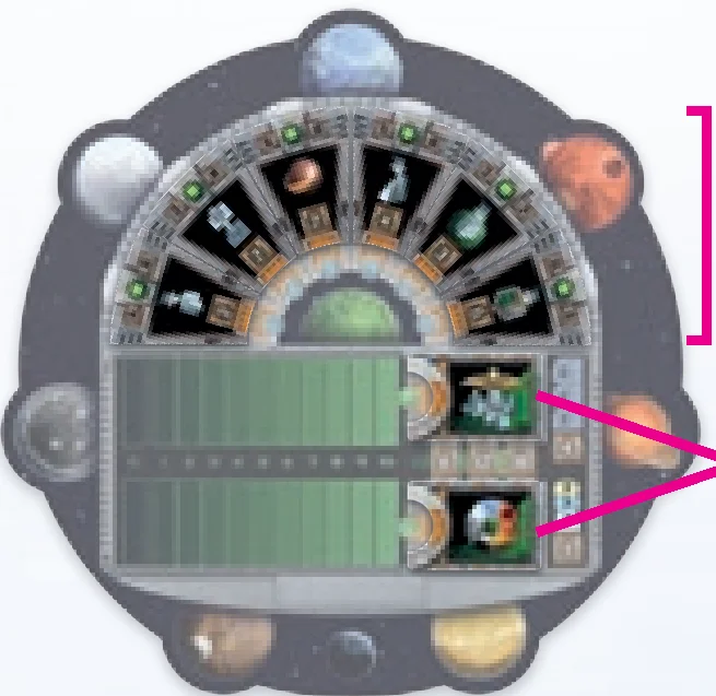 Scoring Board and Round Boosters Setup