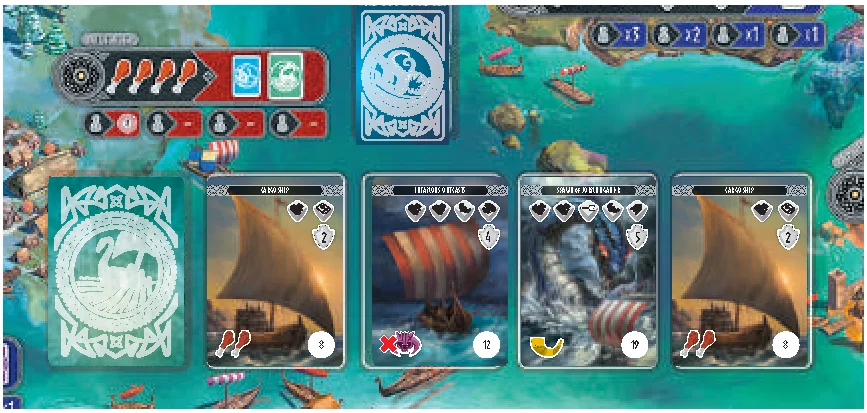 sea battle setup