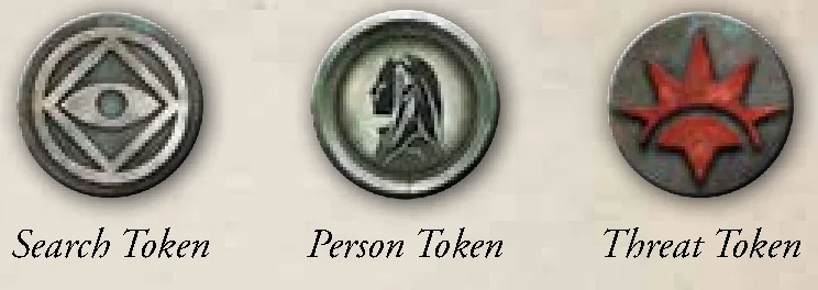 Search, Person, and Threat Tokens