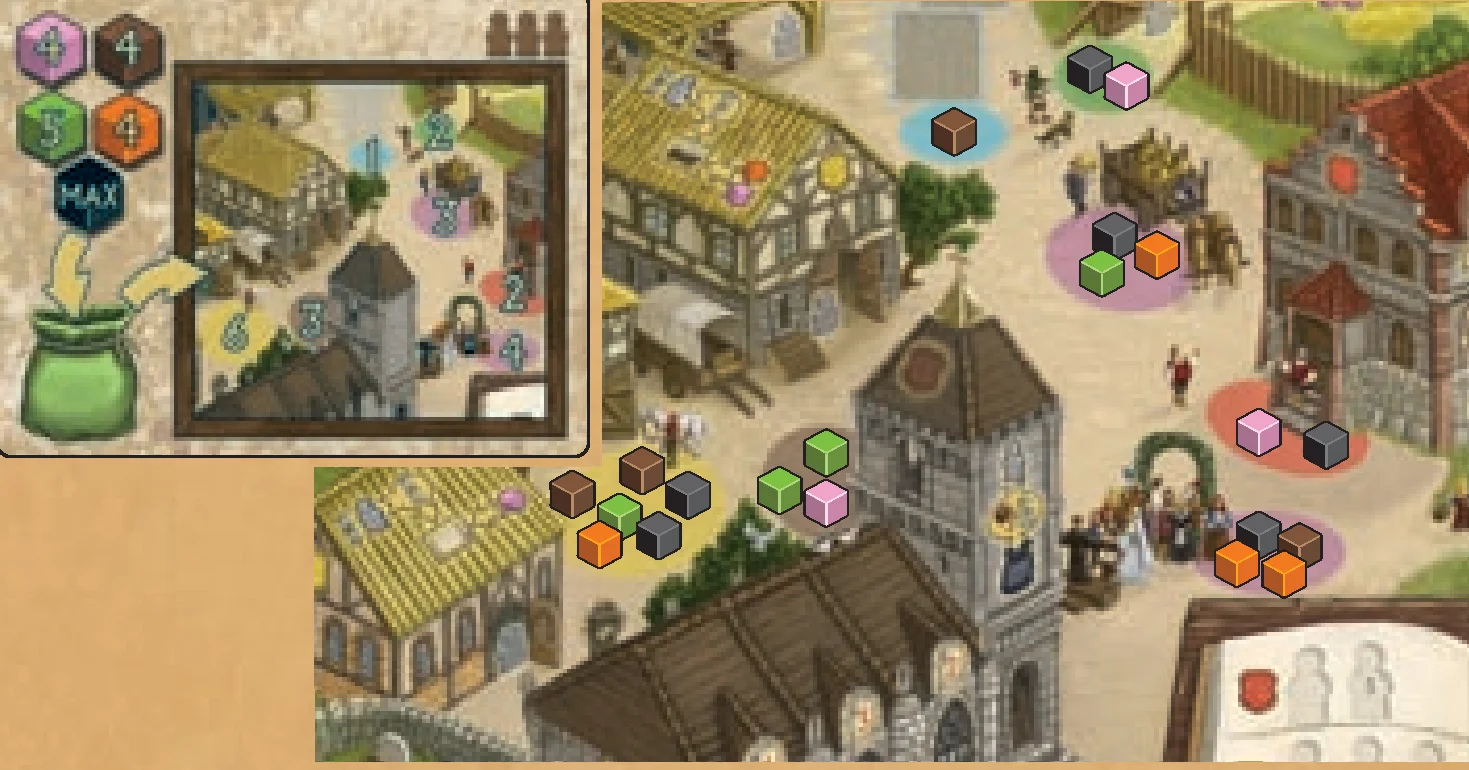 Setup Card Example for 3-player Game