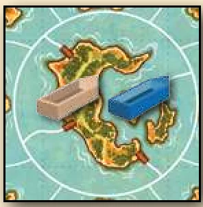 Setup step 8 placing boats on docks