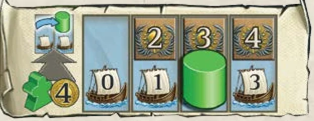 Shipping track advance example