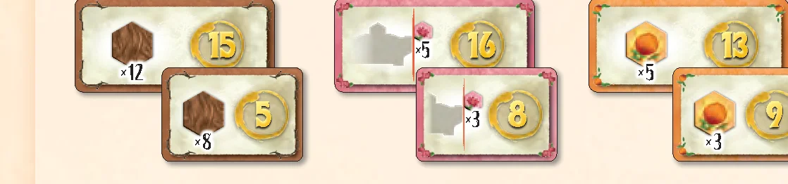 Slow Fall scenario goal tiles