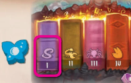 Spell library on Magic card and Max markers
