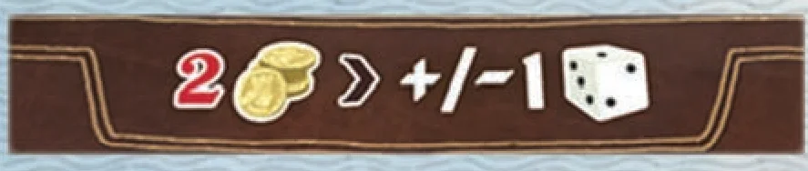 Spending Gold to adjust die value