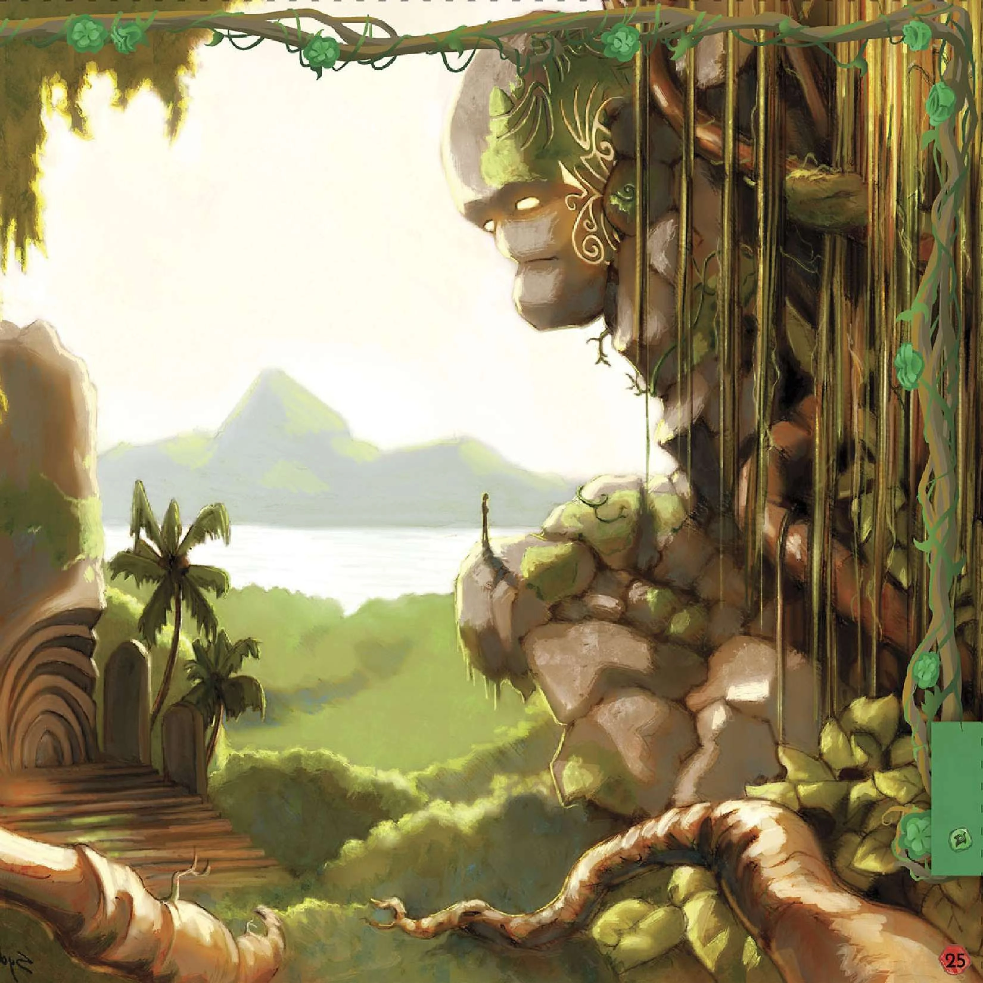 Spirits of the Island Illustration
