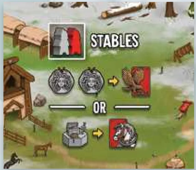 Stables action space