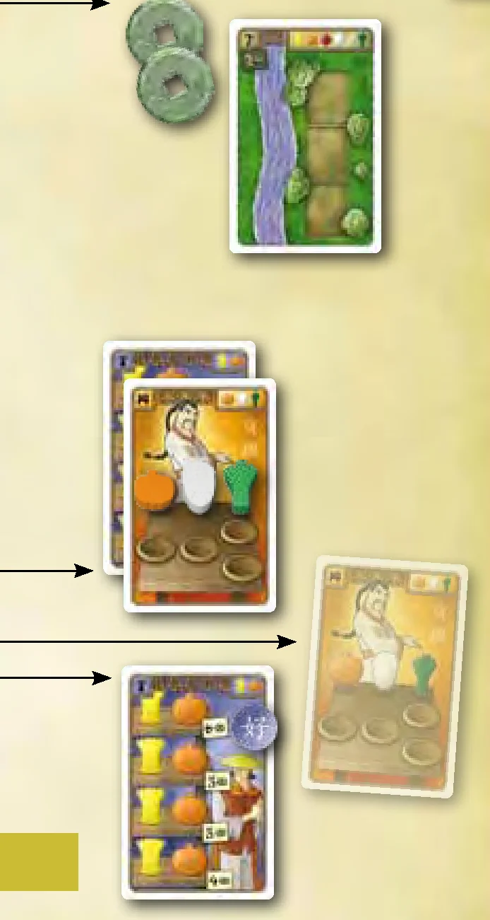 Stacking cards in a Two-pack example