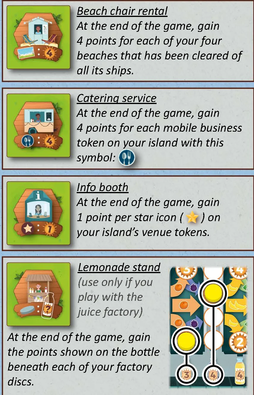 Stall tokens list