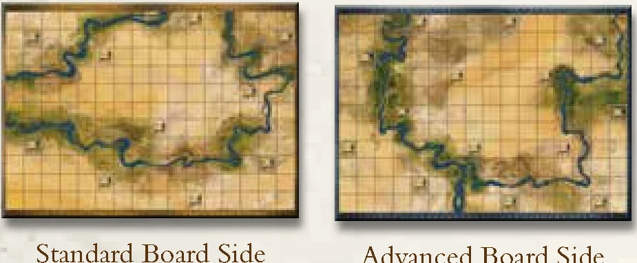 Standard vs Advanced Game Board