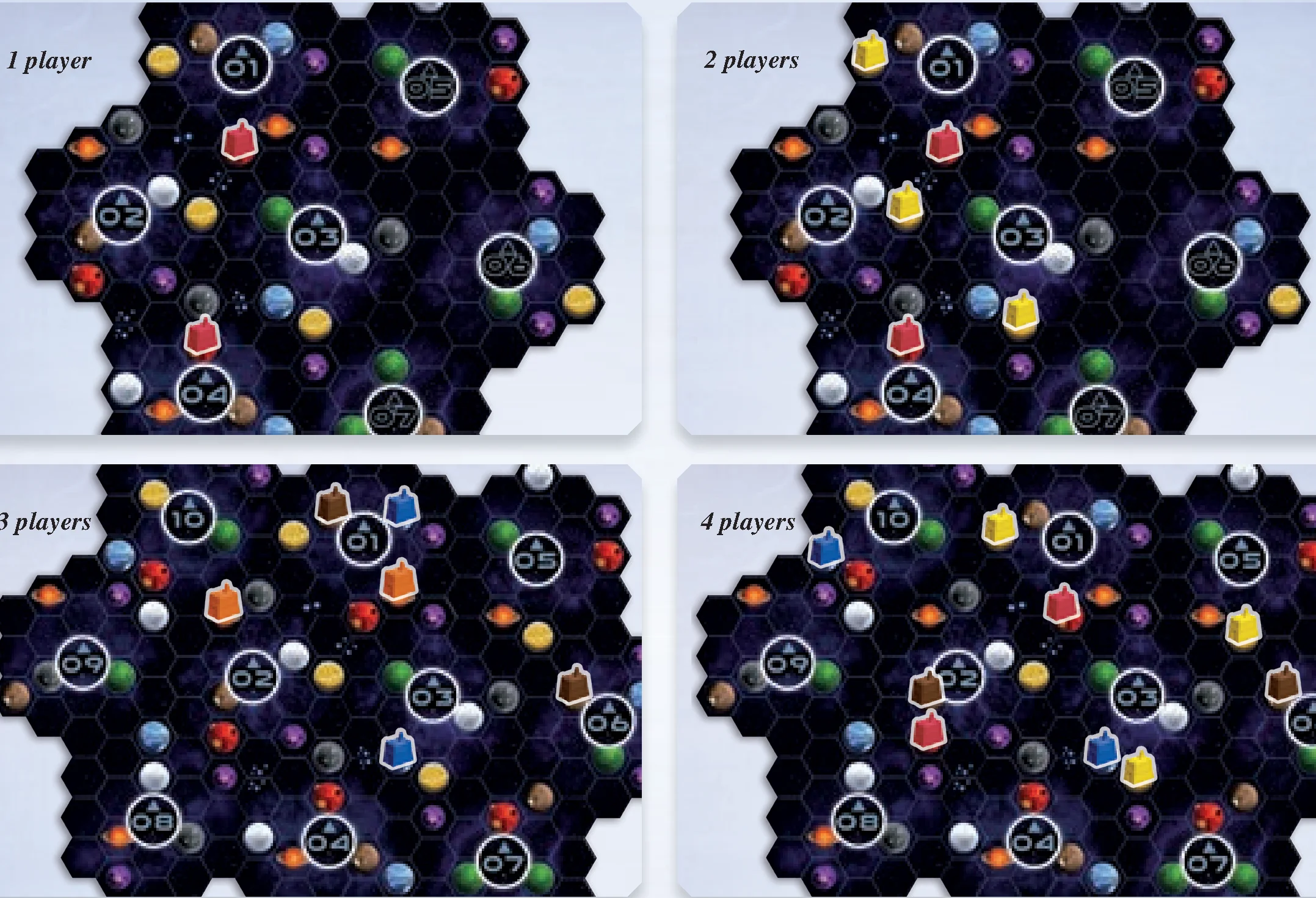 Starting Mine Placements Diagram