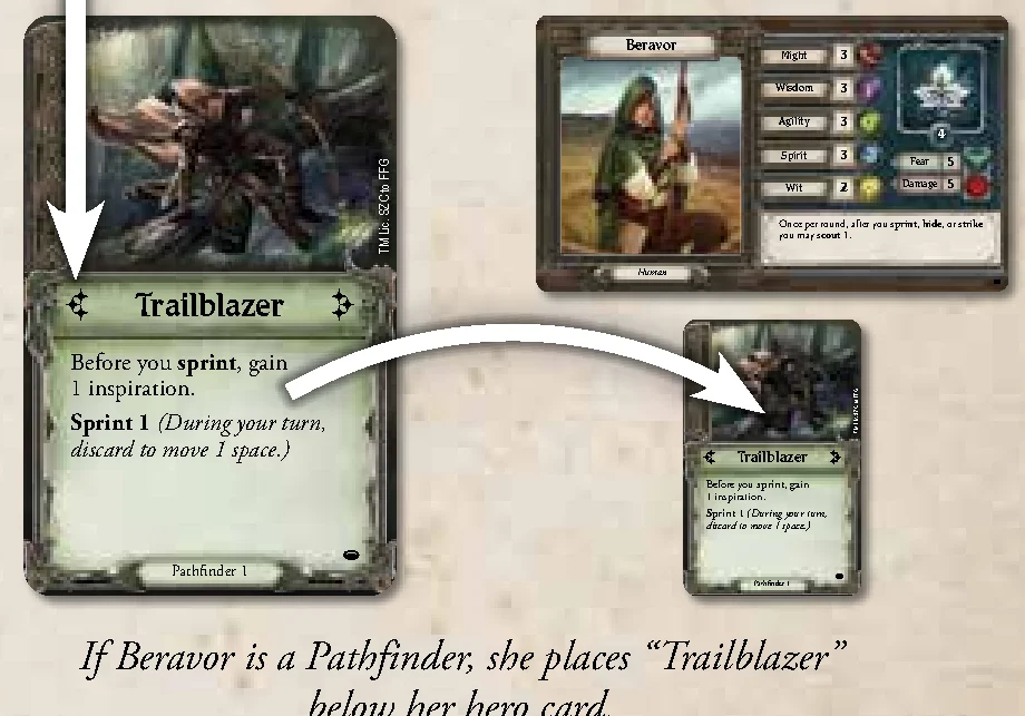 Starting Skill Card Icon and Preparation