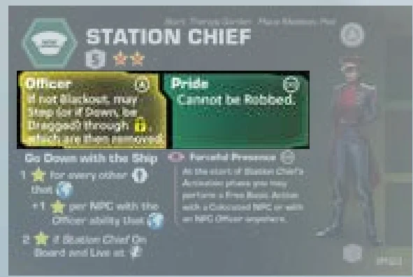 Station Chief card abilities showcase